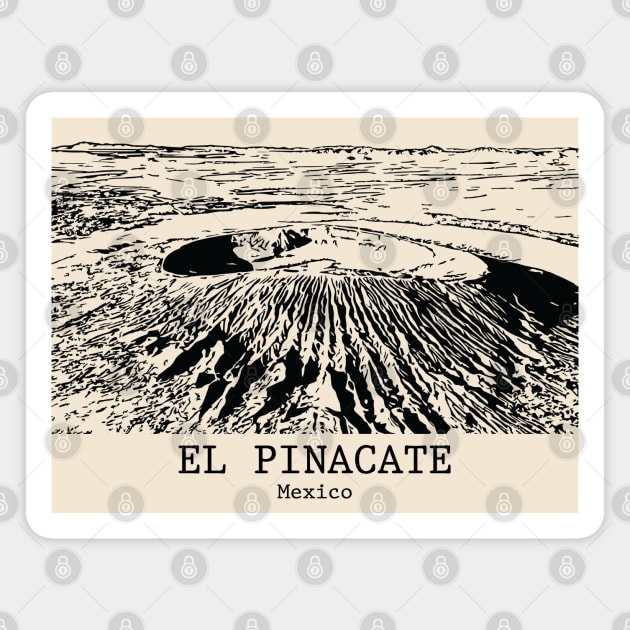 El Pinacate - Mexico Magnet by Lakeric